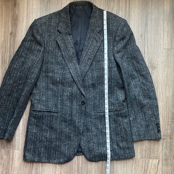 Givenchy Virgin Wool Multicolor Tweed Blazer | L - Picture 10 of 13